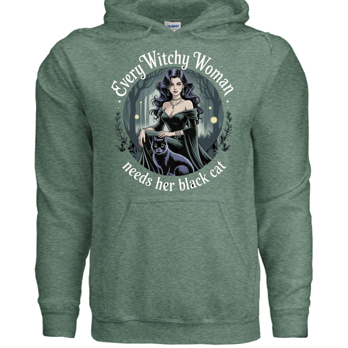 Heather Sport Dark Green - FRONT
