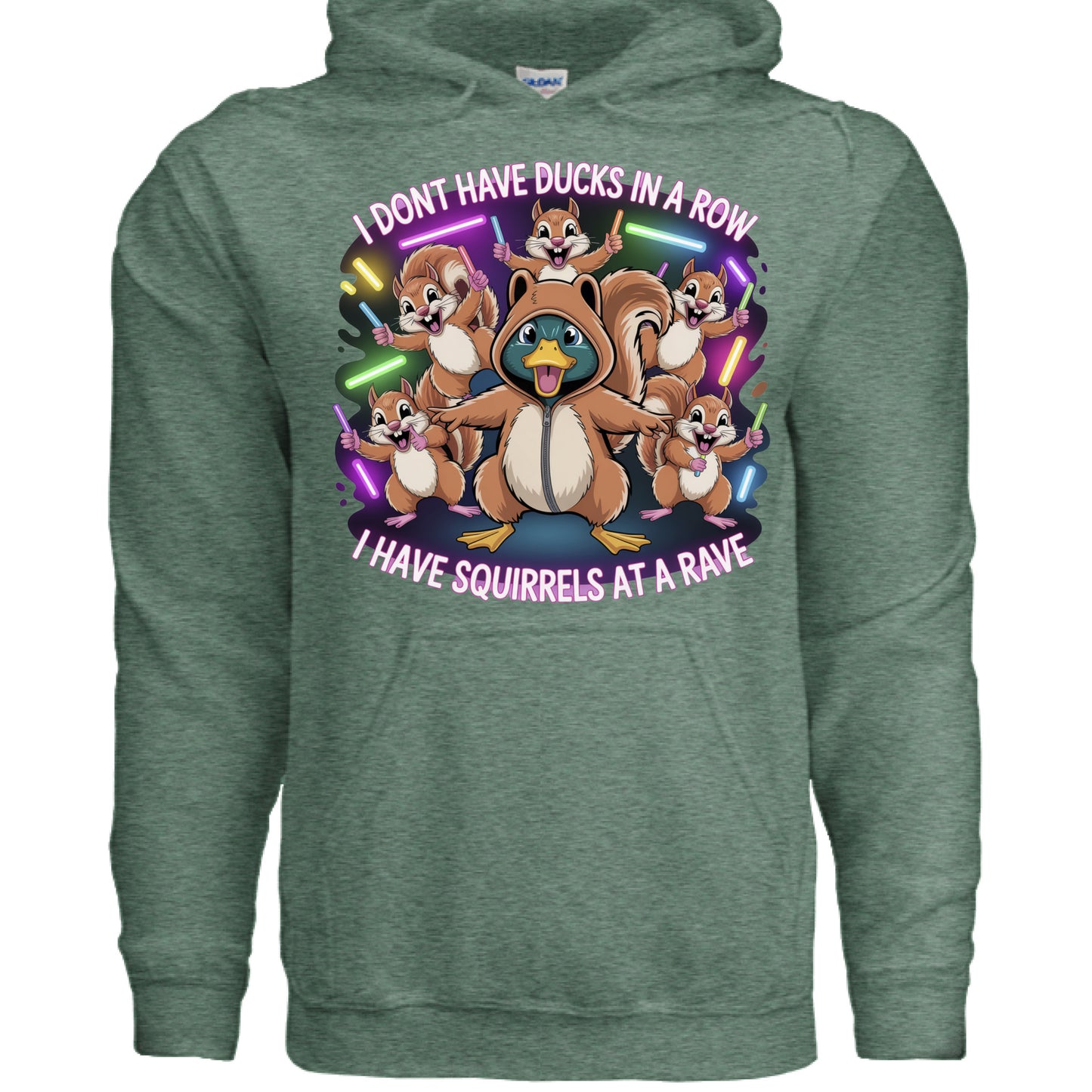 Heather Sport Dark Green - FRONT