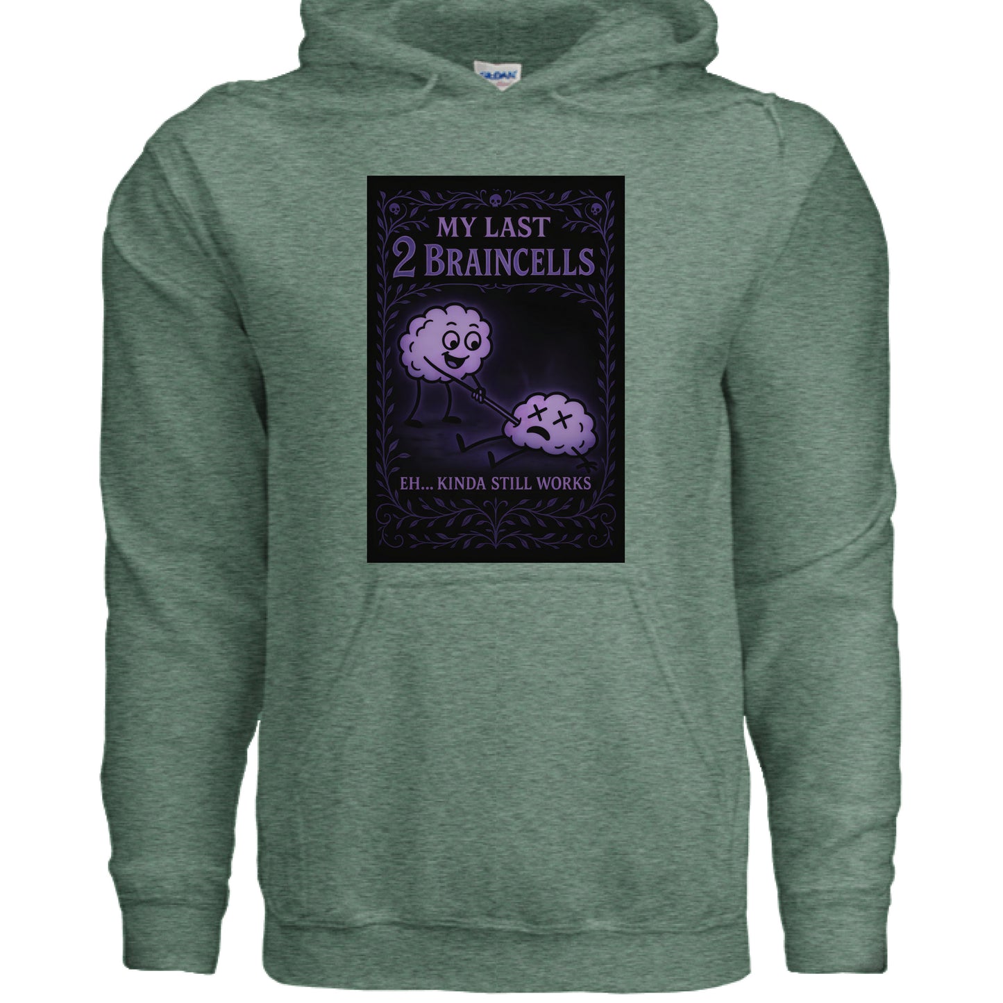 Heather Sport Dark Green - FRONT