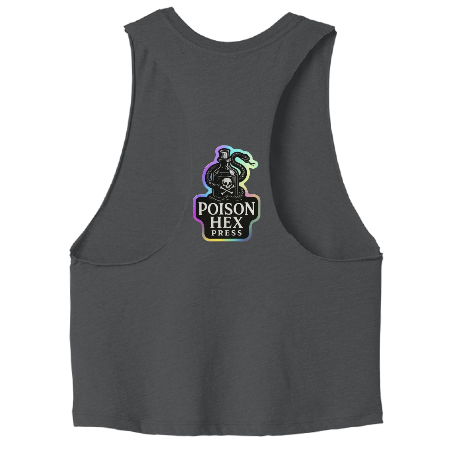 DARK GRY HEATHER - BACK