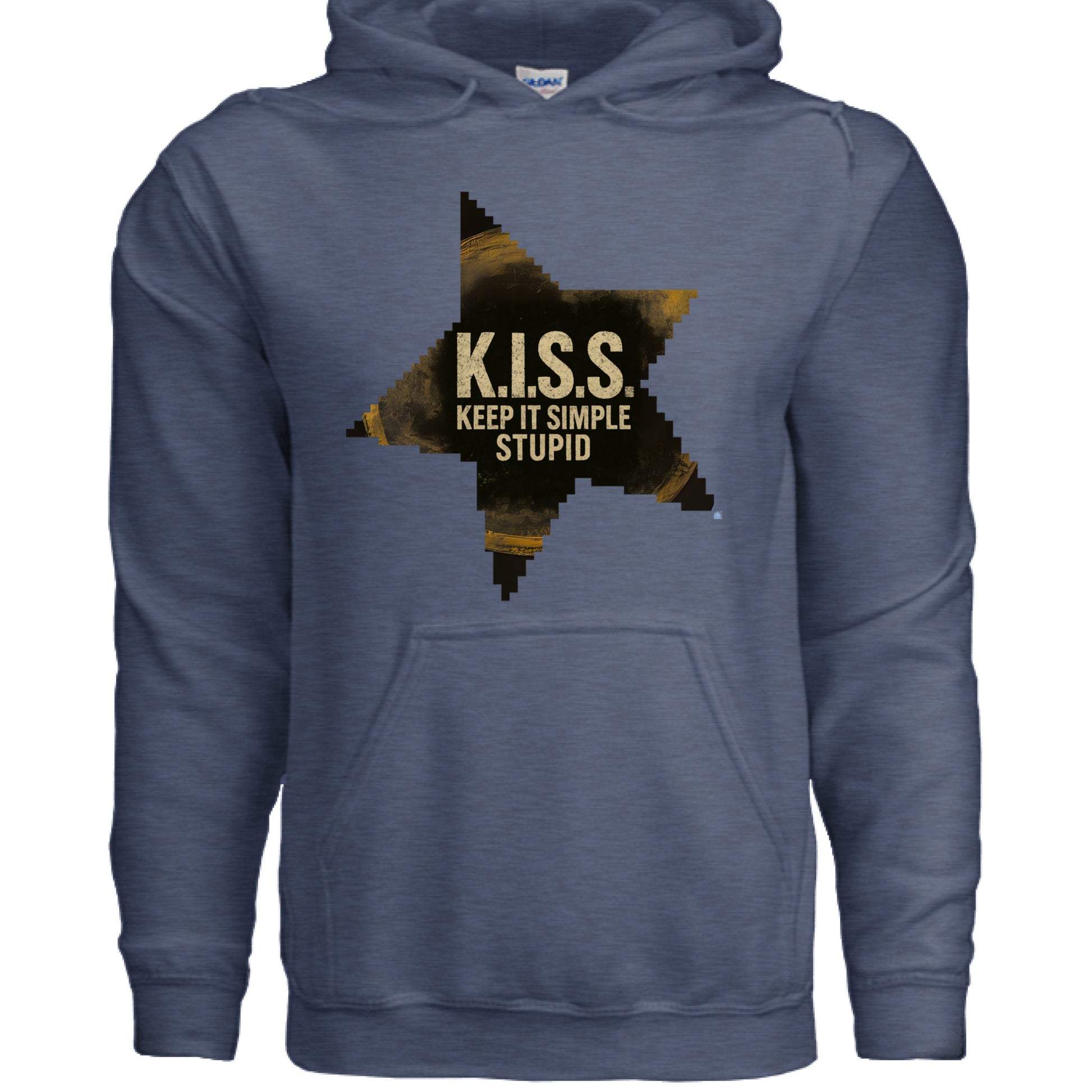Heather Sport Dark Navy - FRONT