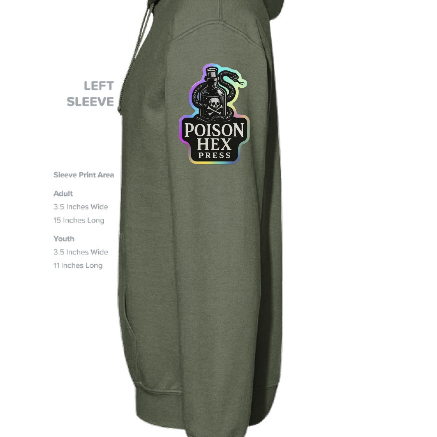MILITARY GREEN - SLEEVE_LEFT