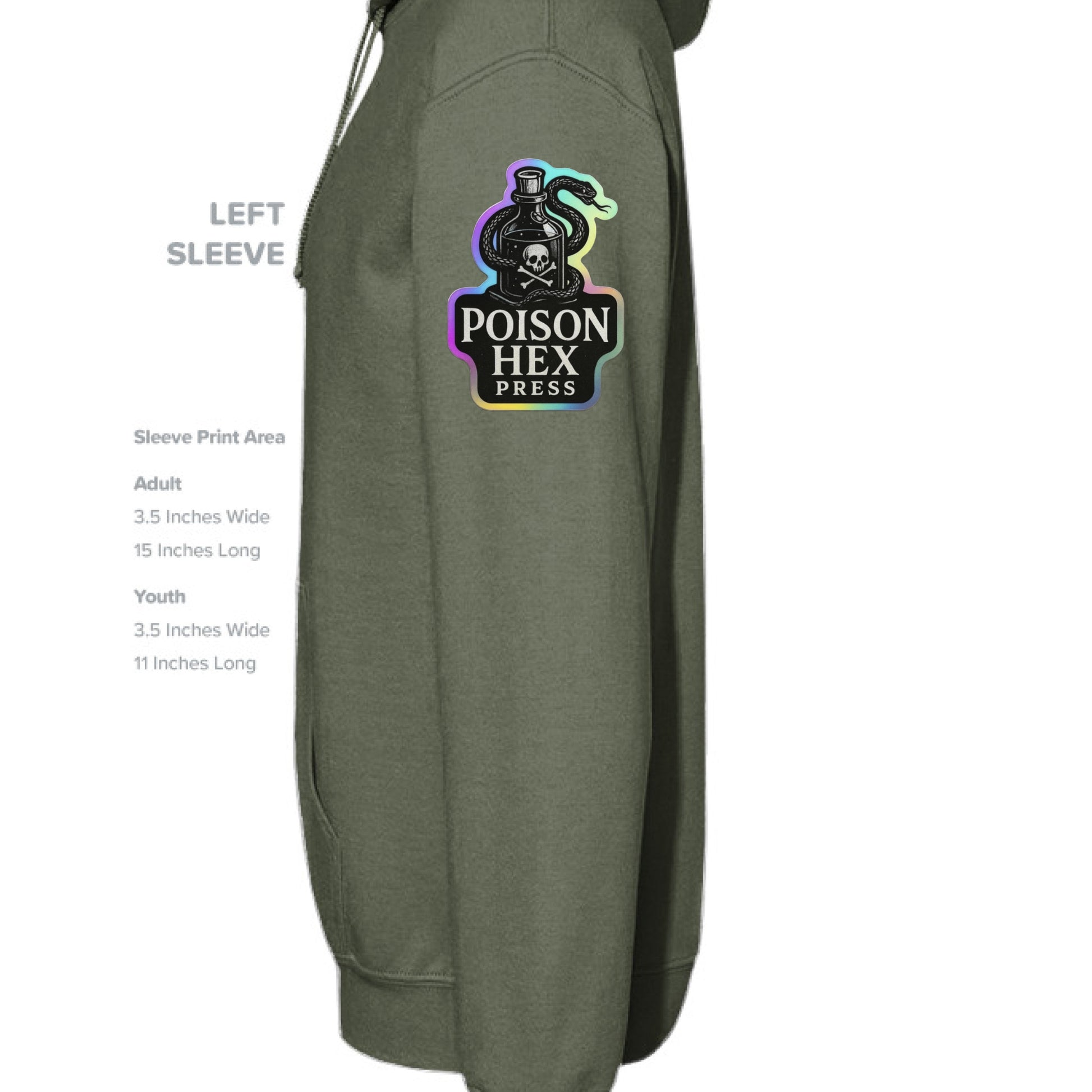 MILITARY GREEN - SLEEVE_LEFT