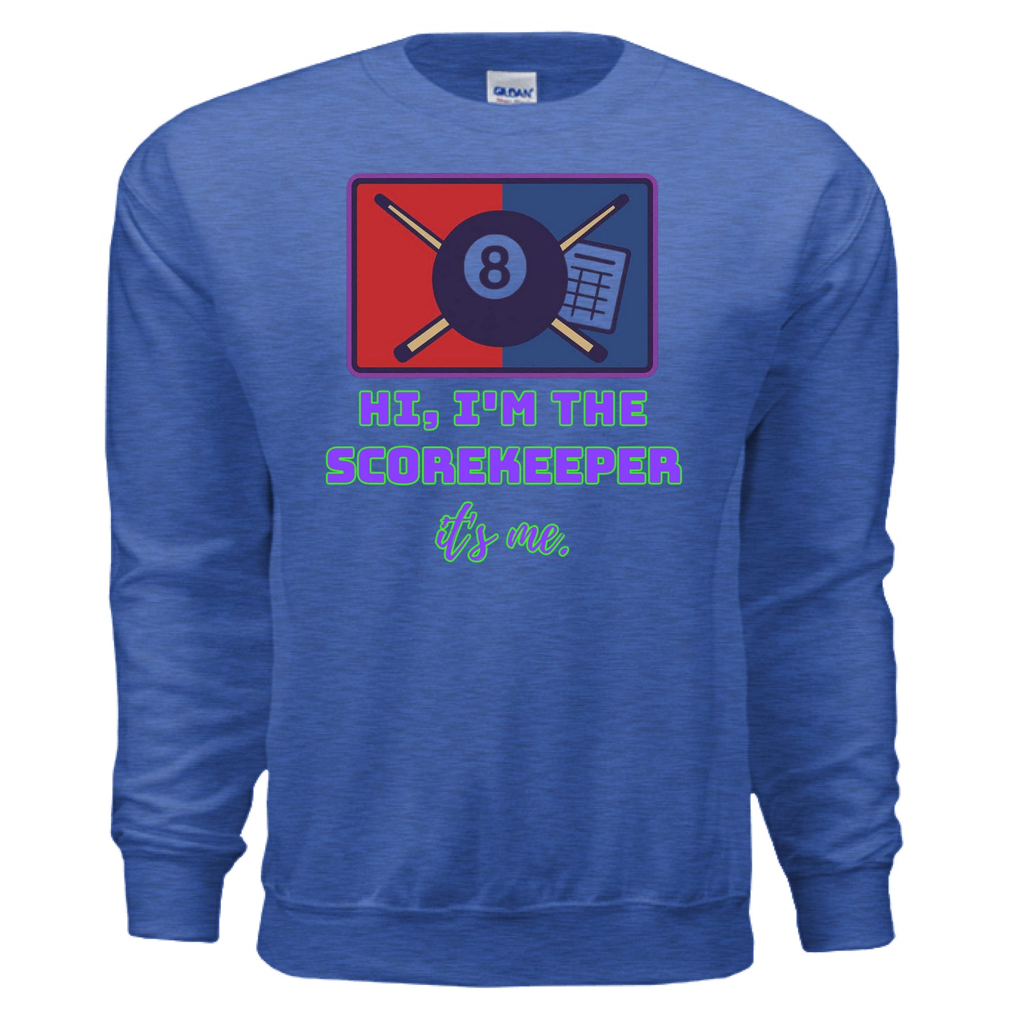 Heather Sport Royal - FRONT