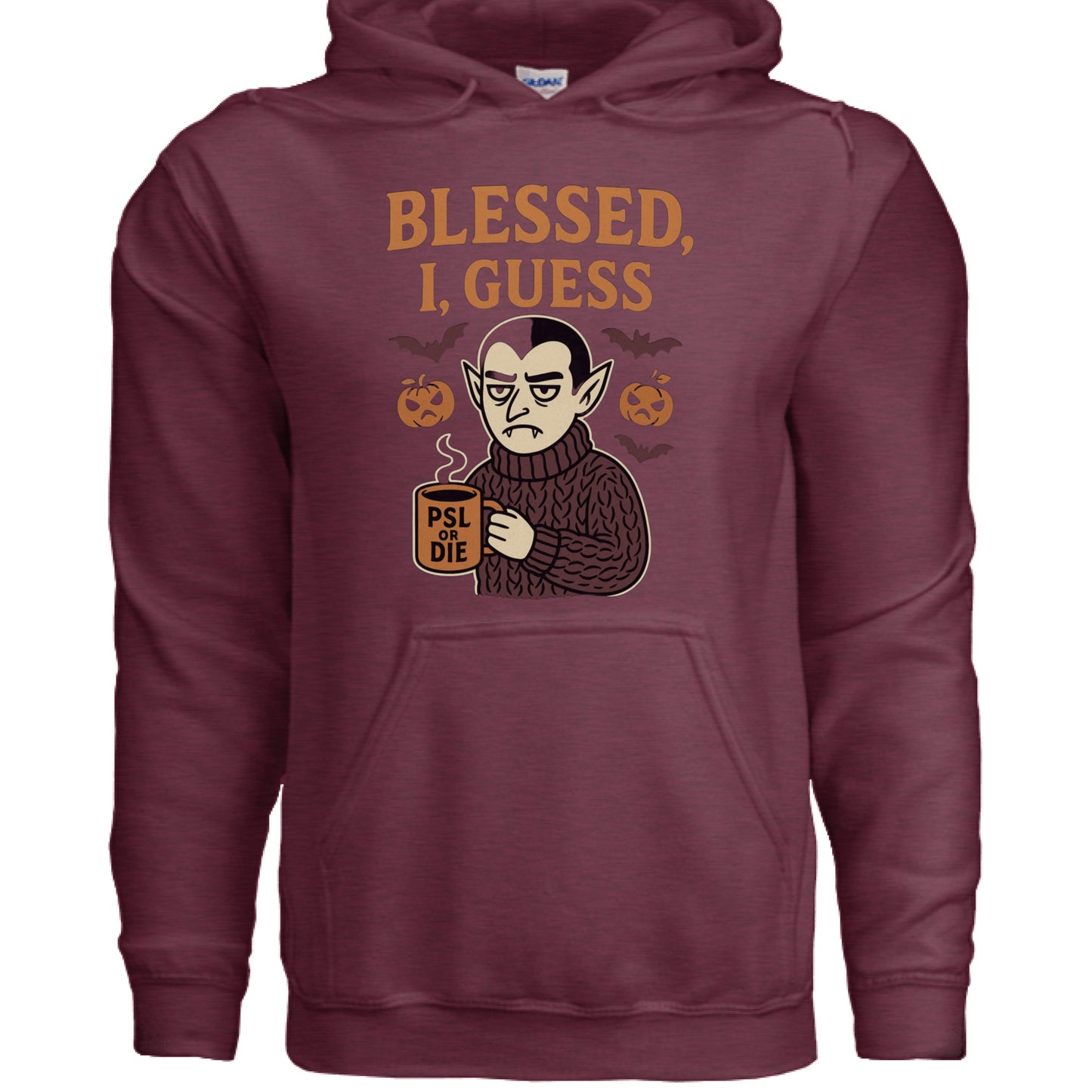 Heather Sport Dark Maroon - FRONT