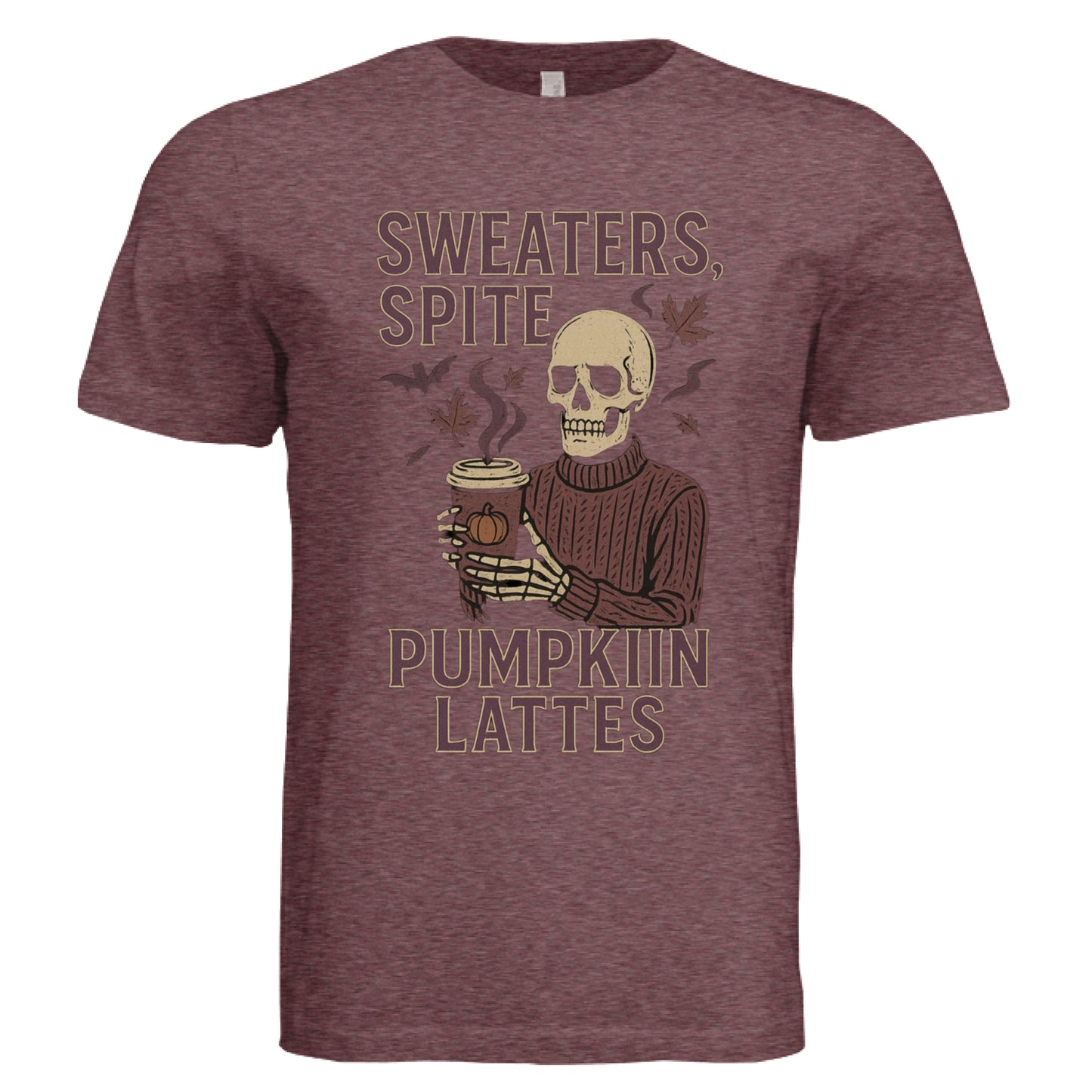 MAROON TRIBLEND - FRONT