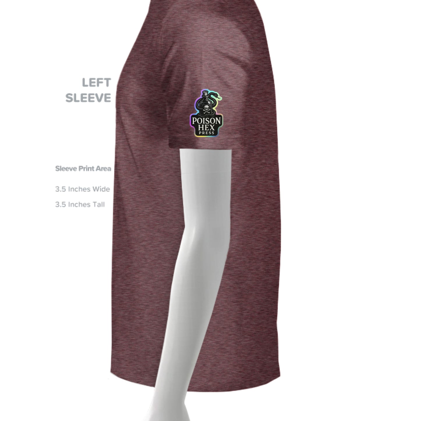 MAROON TRIBLEND - SLEEVE_LEFT