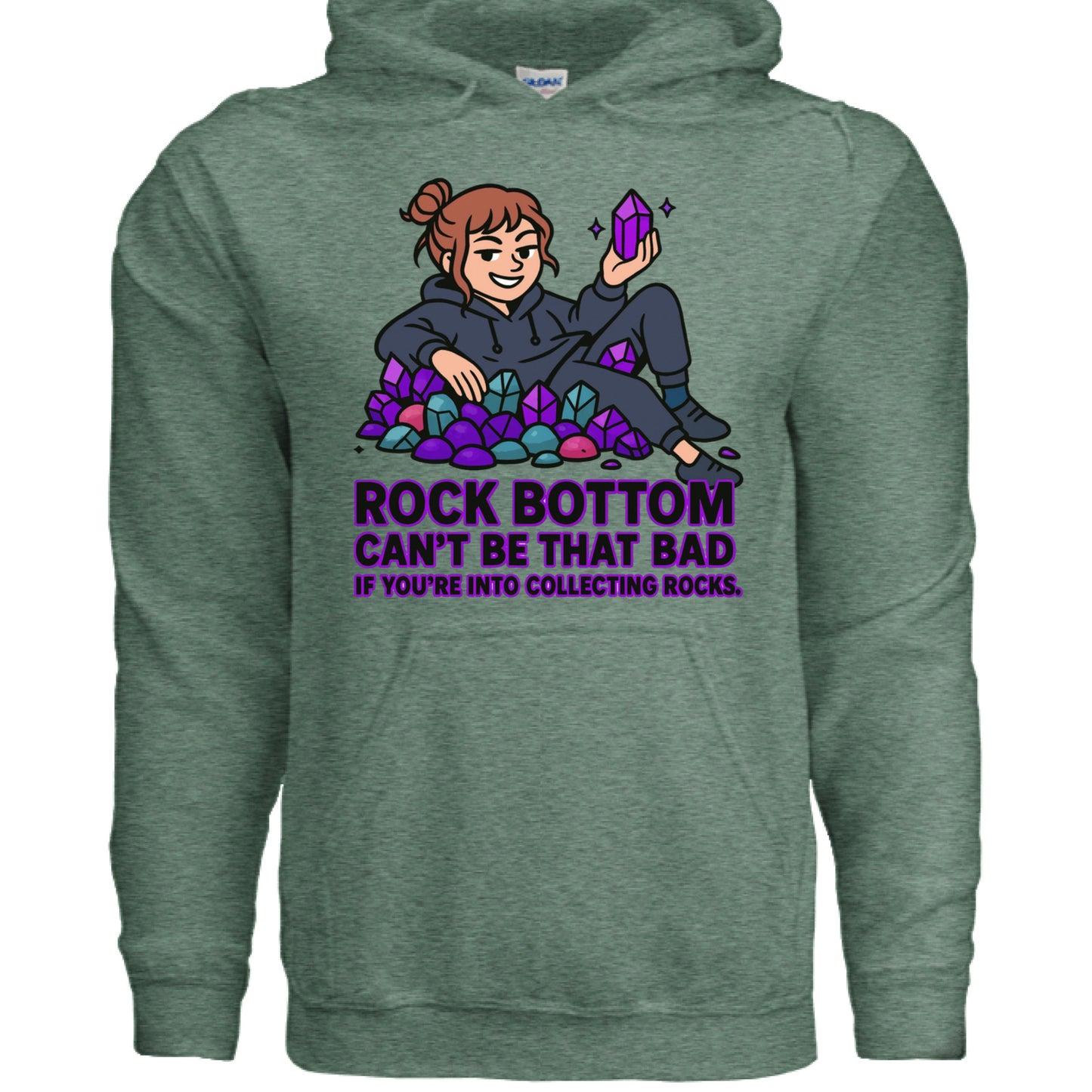 Heather Sport Dark Green - FRONT