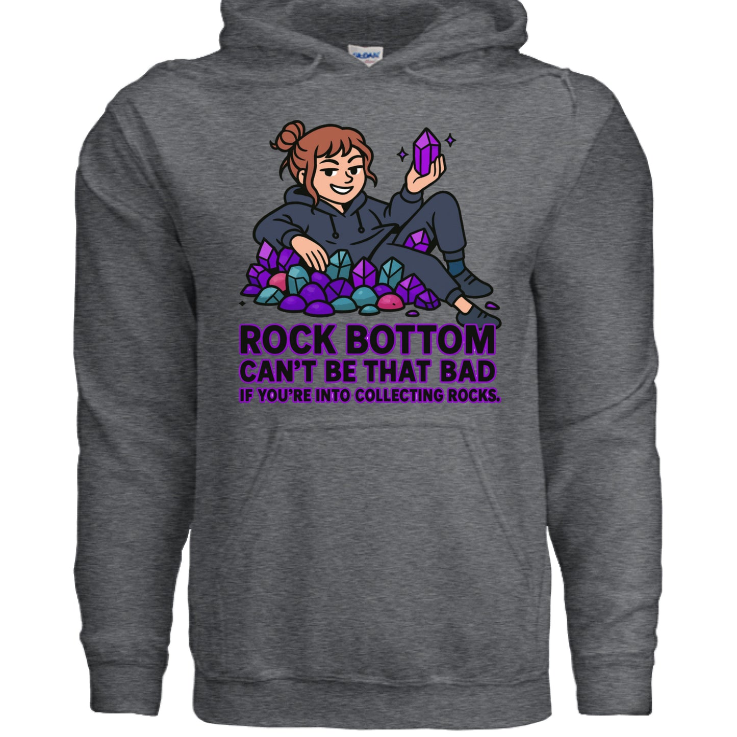 DARK HEATHER - FRONT