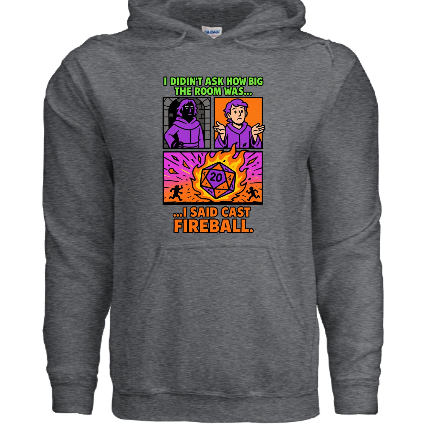DARK HEATHER - FRONT