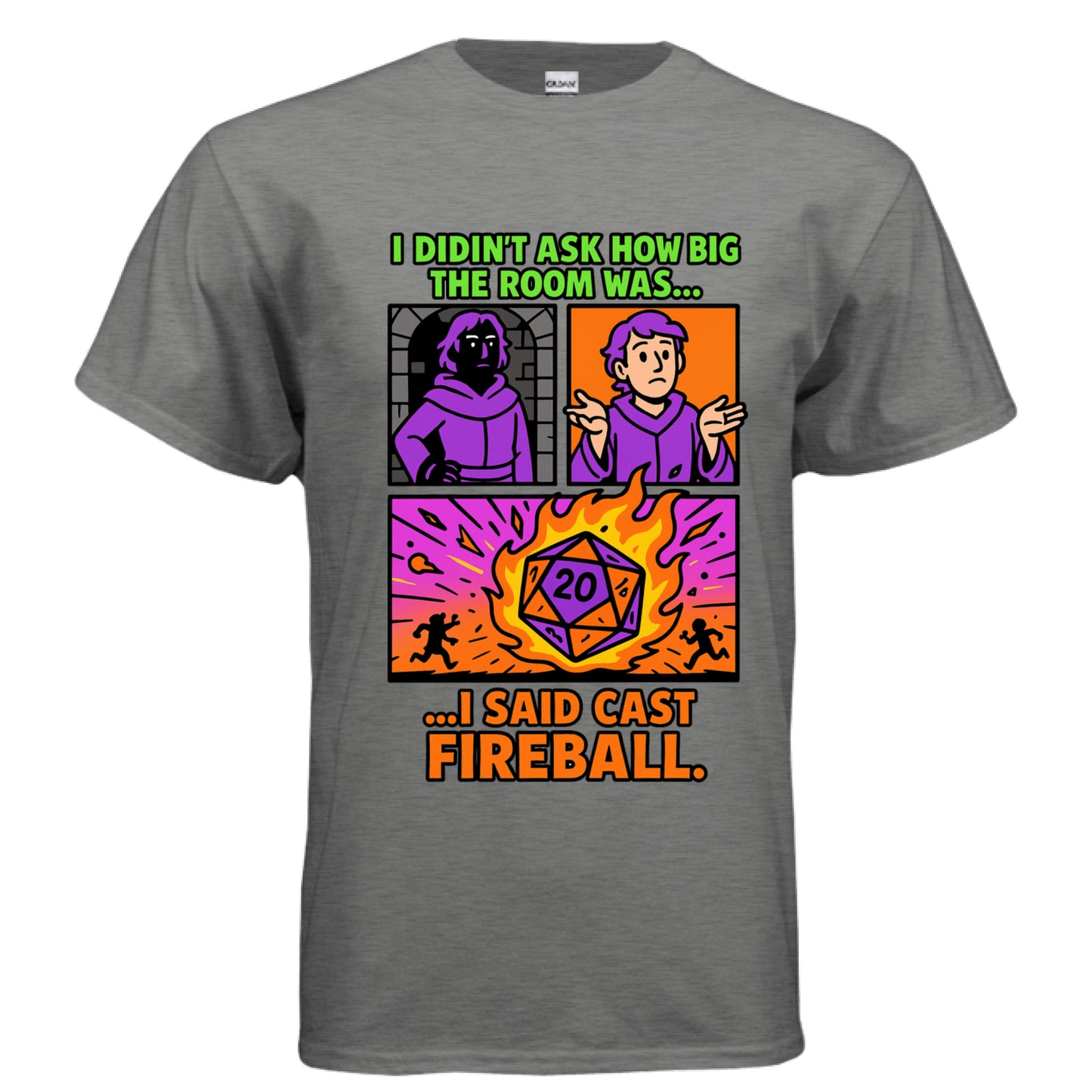 GRAPHITE HEATHER - FRONT