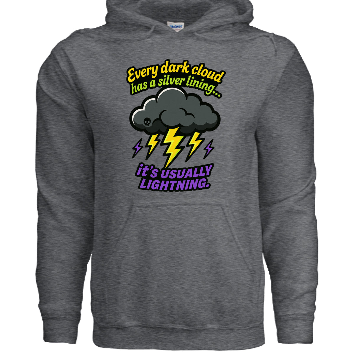 DARK HEATHER - FRONT