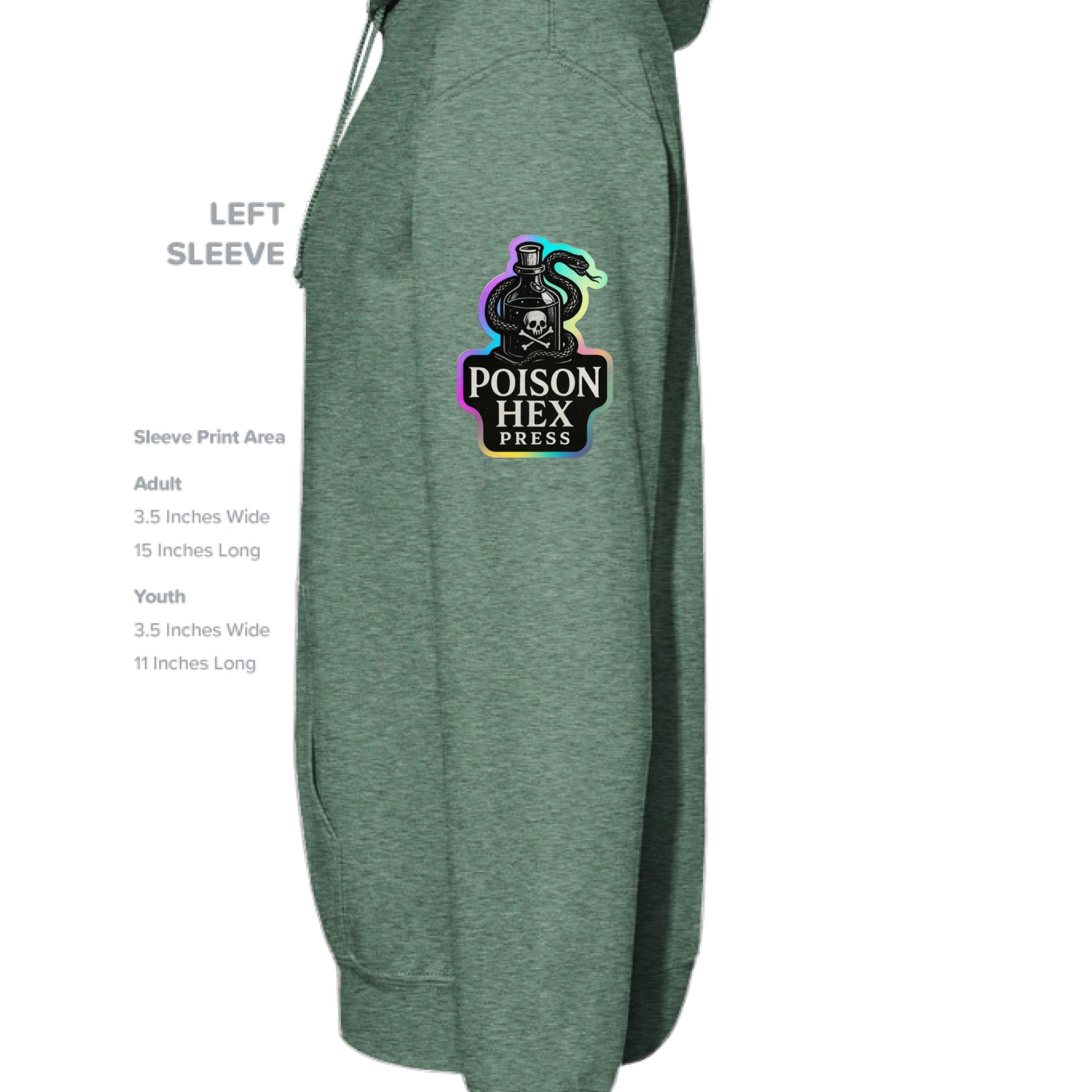 Heather Sport Dark Green - SLEEVE_LEFT