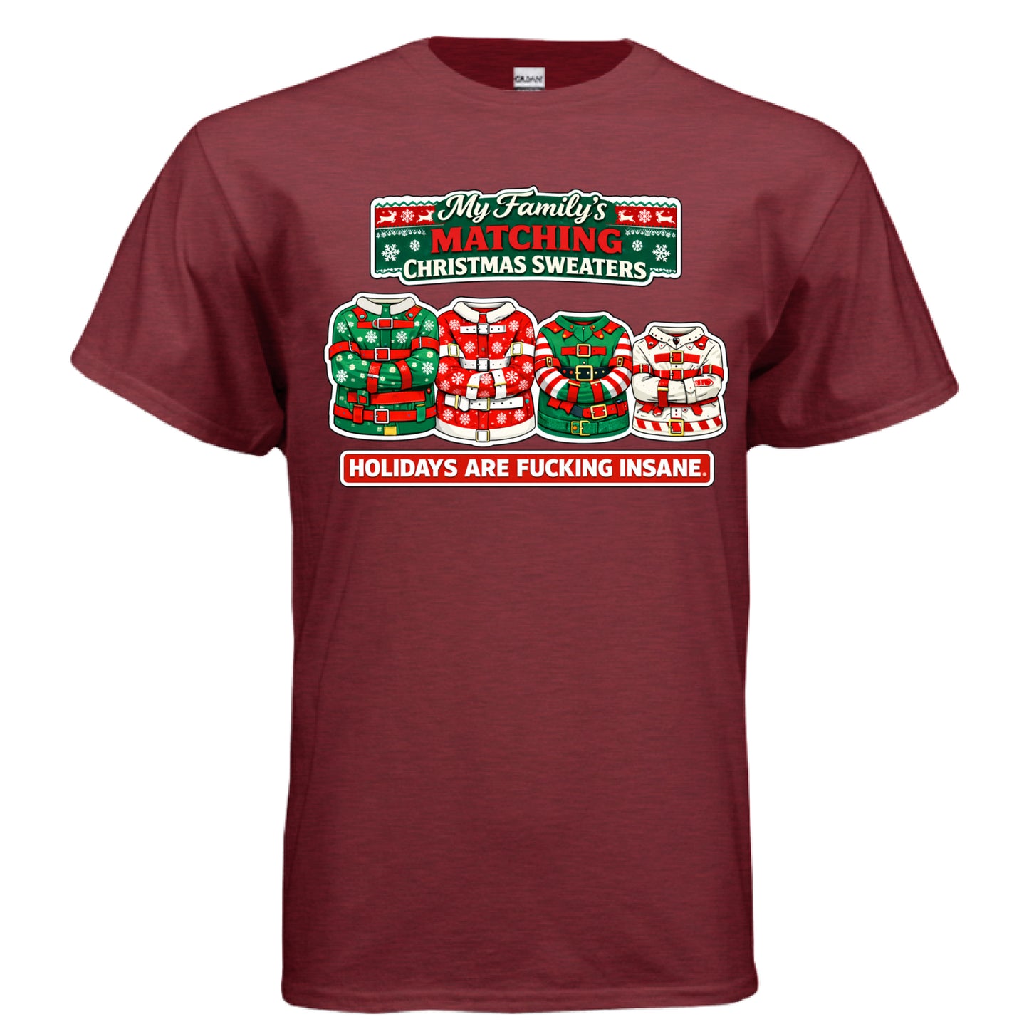 ANTIQUE CHERRY RED - FRONT