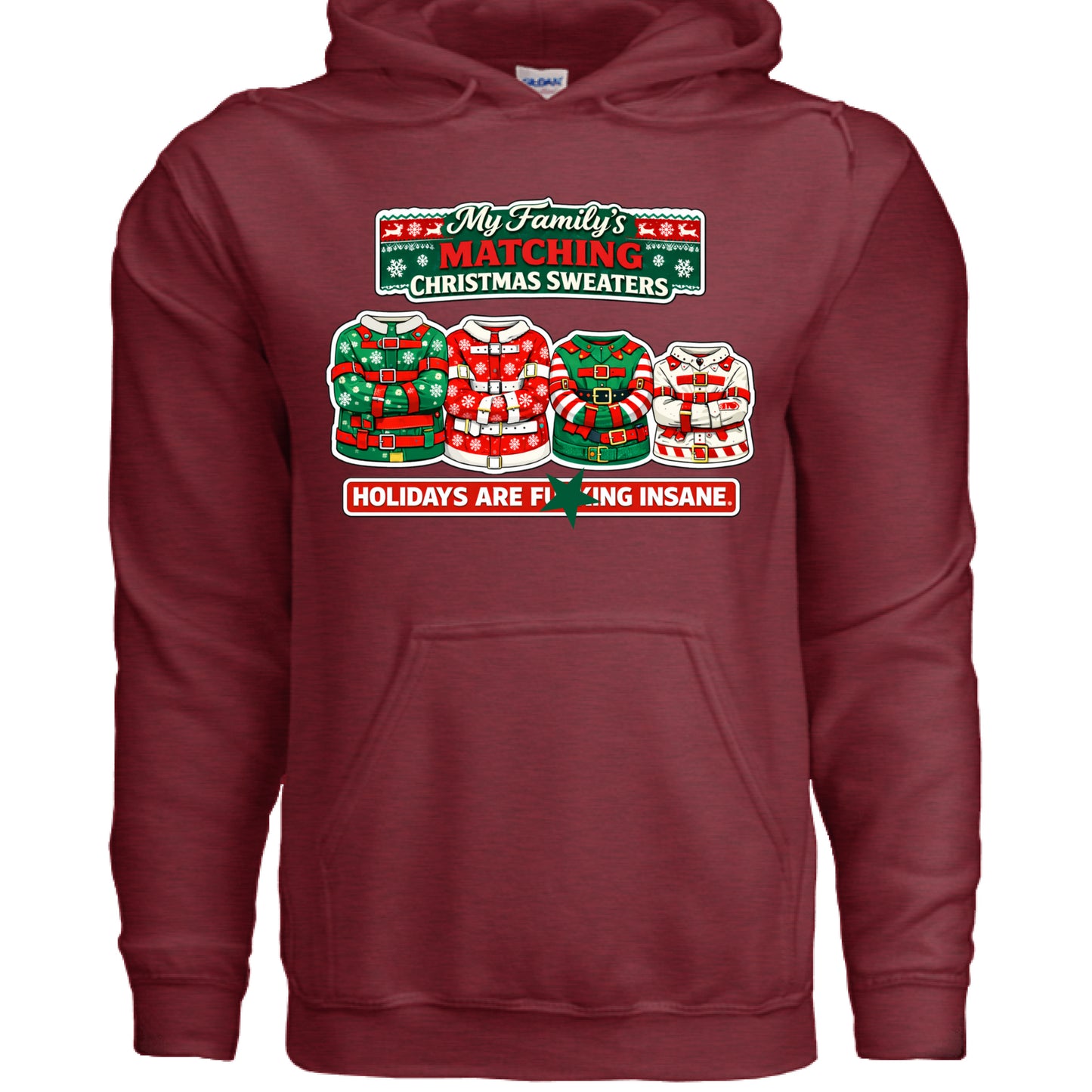 ANTIQUE CHERRY RED - FRONT