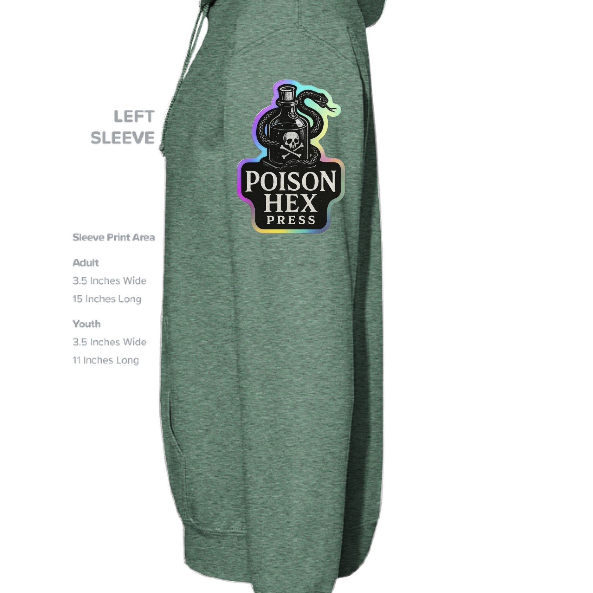 Heather Sport Dark Green - SLEEVE_LEFT