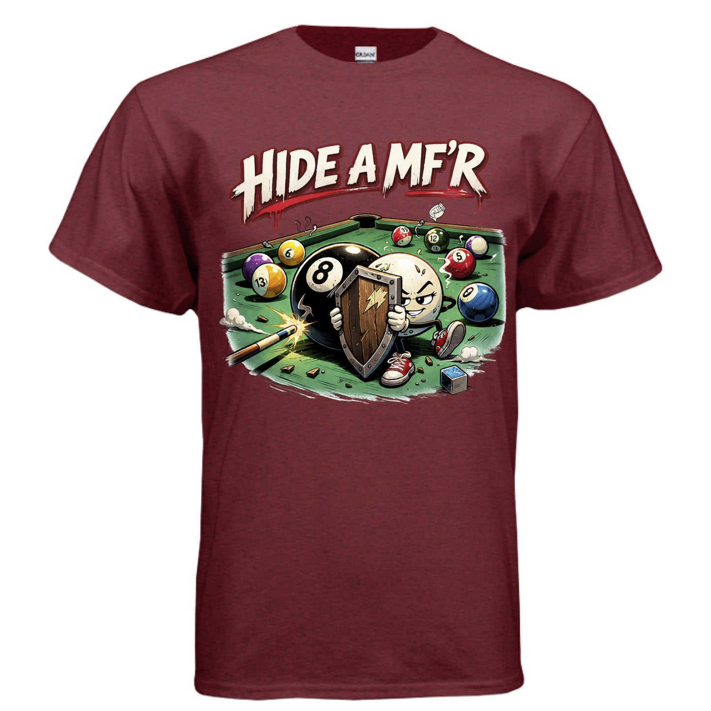 ANTIQUE CHERRY RED - FRONT