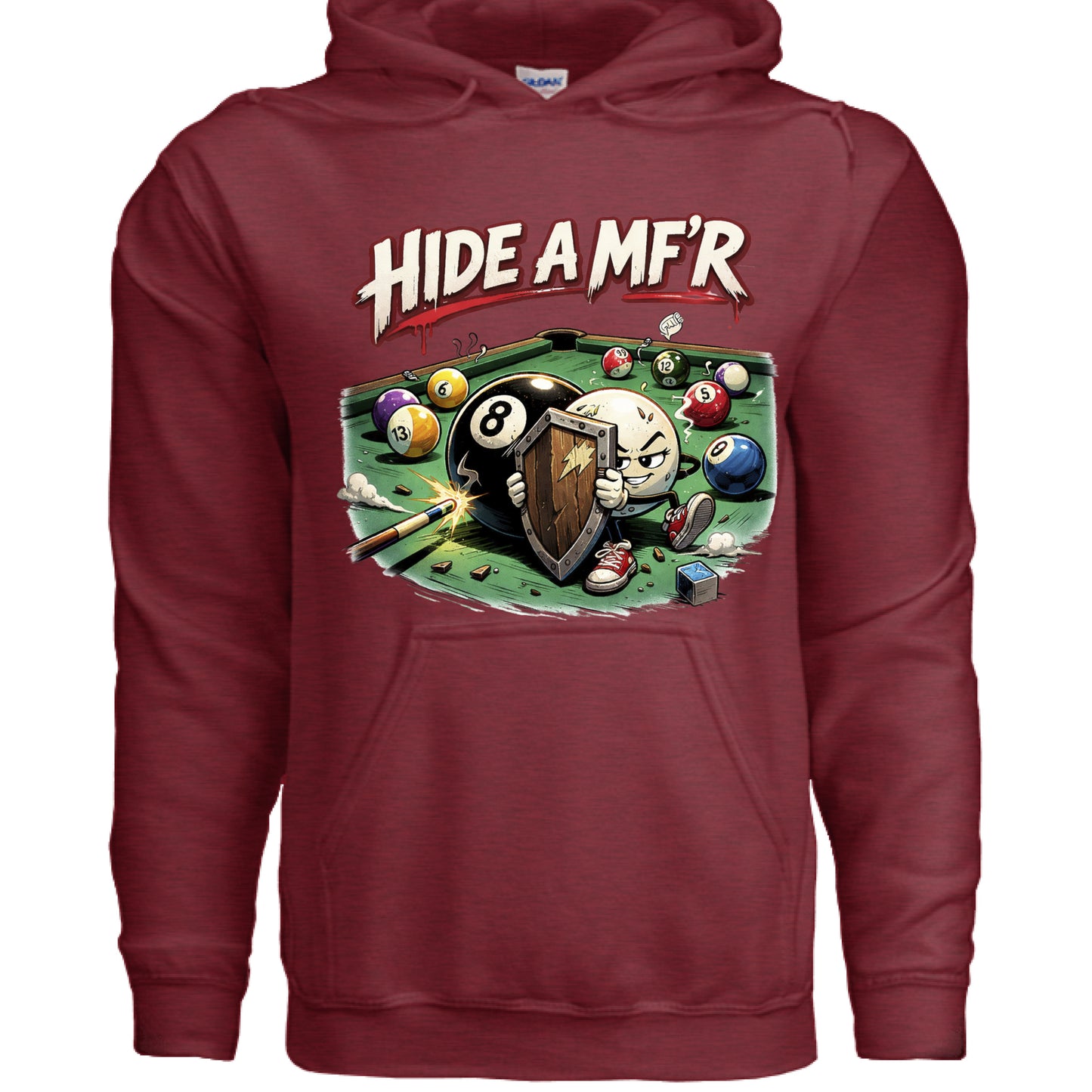 ANTIQUE CHERRY RED - FRONT