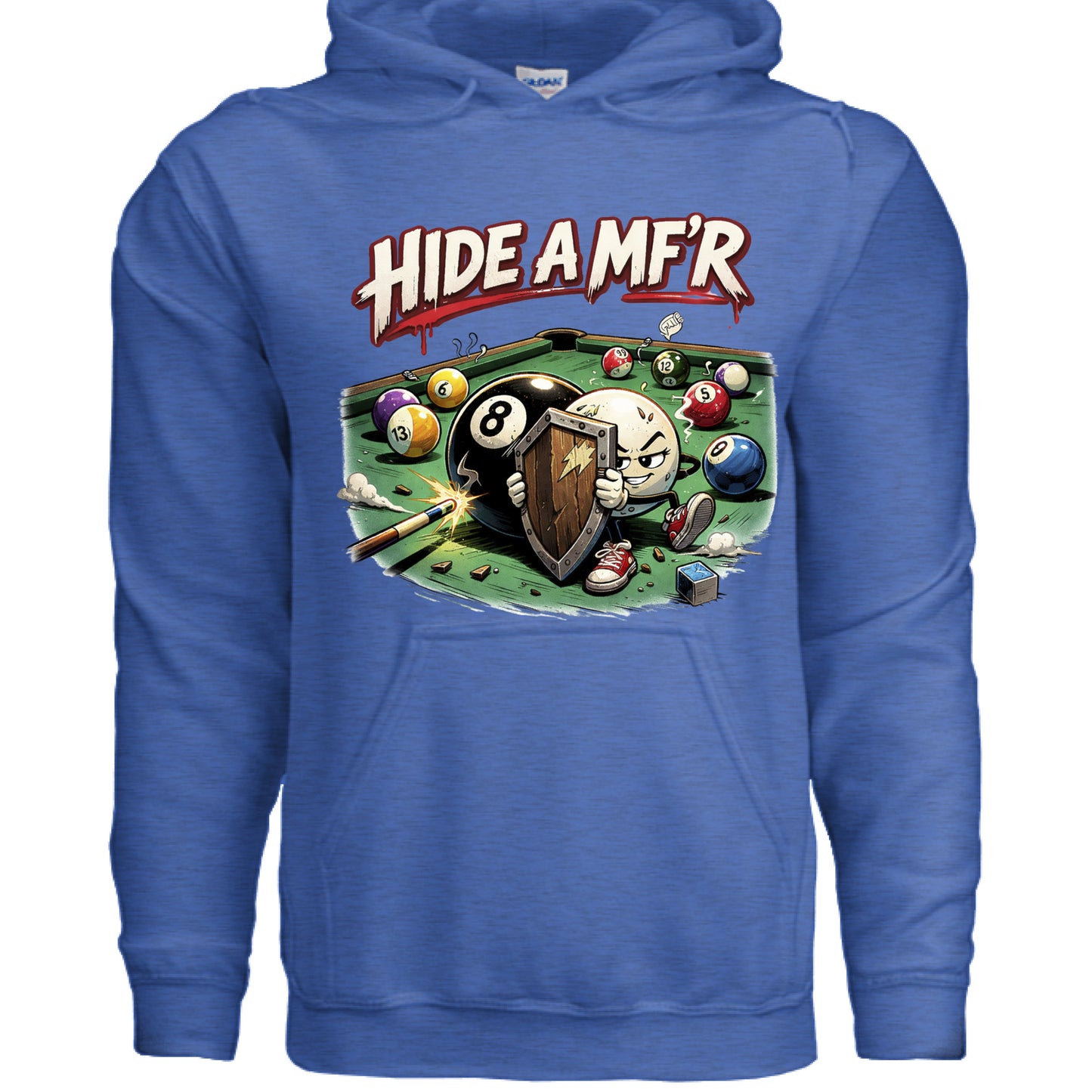 Heather Sport Royal - FRONT