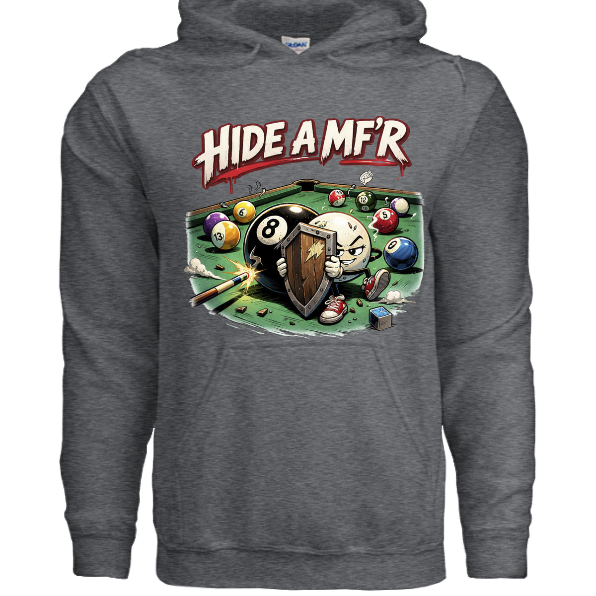 DARK HEATHER - FRONT