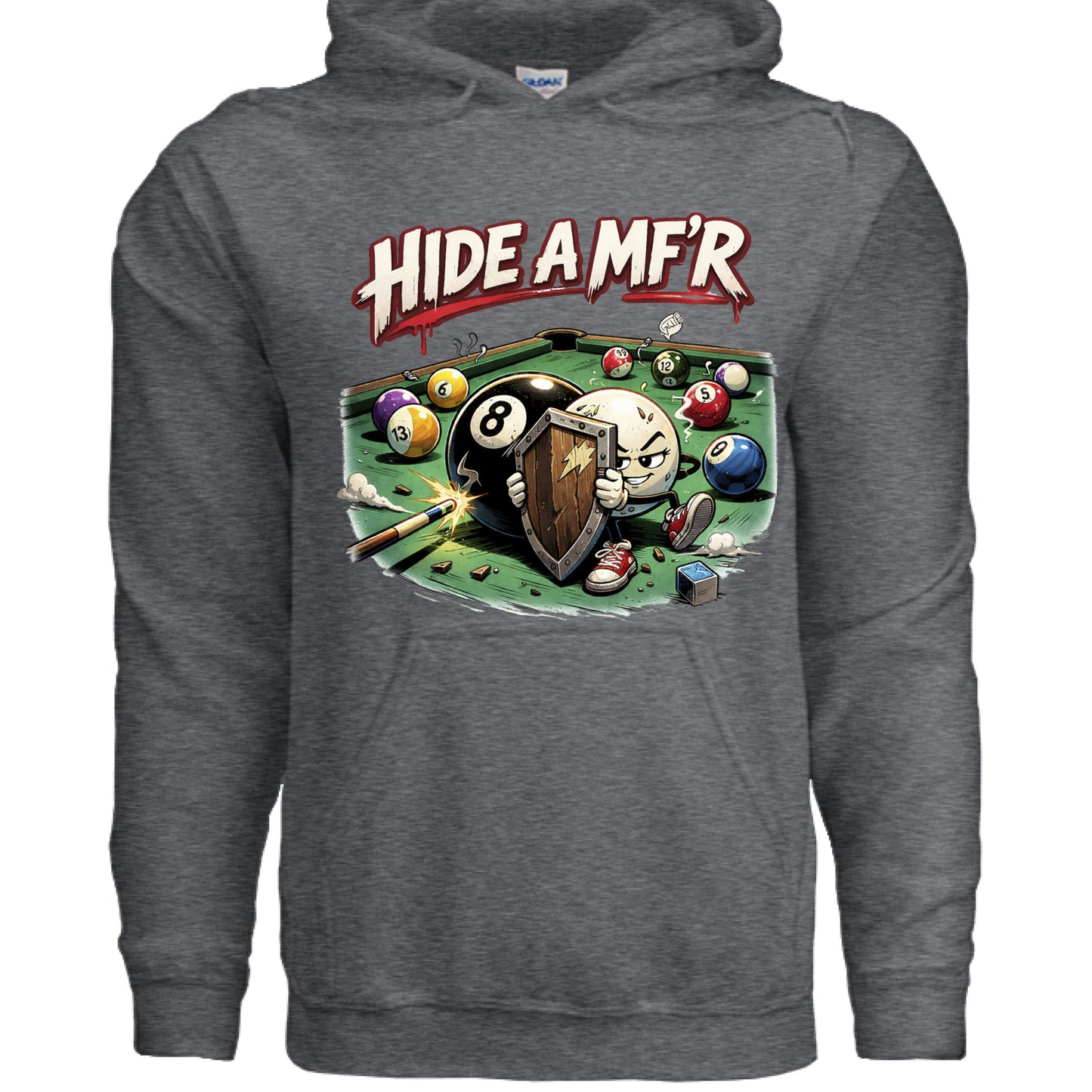 DARK HEATHER - FRONT