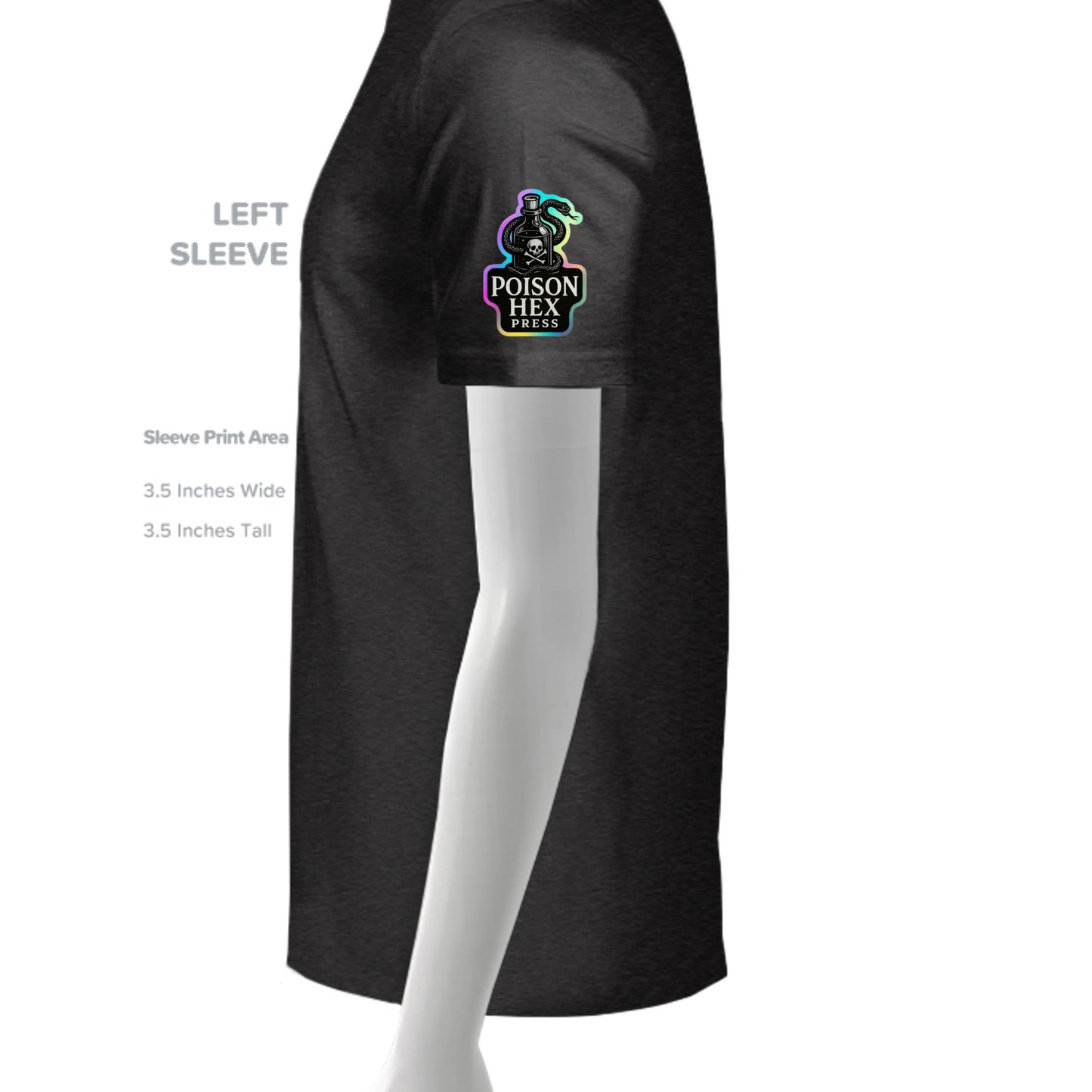 BLK HTHR TRIBLND - 3413C - SLEEVE_LEFT
