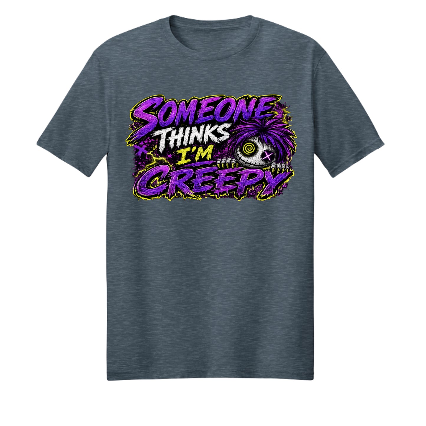 Dark Heather - 3000 - FRONT